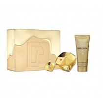 Paco Rabanne Lady Million Woda perfumowana 100ml spray + Balsam do ciaa 100ml + Woda perfumowana 5ml