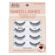 Ardell Naked Lashes 424 4 pary sztucznych rzs na pasku Black