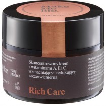 Make Me Bio Rich Care skoncentrowany krem z witaminami A, E i C, wzmacniajcy i redukujcy zaczerwienienia 50ml