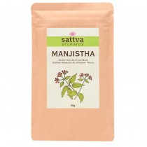 Sattva Ayurveda Manjista Powder barwi�ce zio�a w proszku 50g