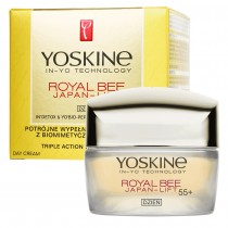 Yoskine Royal Bee Japan-Lift 55+ krem przeciwzmarszczkowy z peptydami na dzie 50ml