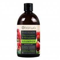 Barwa Olej rycynowy & Skrzyp polny regenerujcy szampon do wosw 380ml
