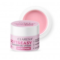 Claresa Soft & Easy Builder Gel UV/LED el budujcy Milky Pink 45g