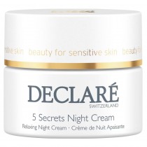 Declare 5 Secrets Night krem do twarzy nawilajcy 50ml