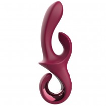 Dream Toys Glam Duo Vibrator wibrator duo z powikszon gwk Czerwony