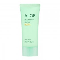 Holika Holika Aloe Cica Waterproof Sunscreen krem przeciwsoneczny do ciaa i twarzy SPF50+ PA++++ 100ml