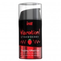Intt Vibration! rozgrzewajcy el intymny Strawberry 15ml