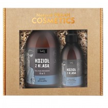 LaQ Kozio z Klas Czarny Mat el pod przysznic 500ml + balsam po goleniu 150ml