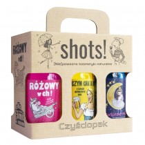 LaQ Mini Shots! Czyciopak ele pod prysznic 6x100ml