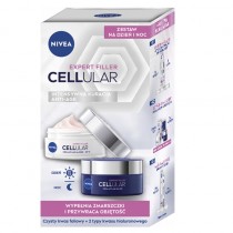 Nivea Expert Filler Cellular krem przeciwzmarszczkowy na dzie 50ml + krem przeciwzmarszczkowy na noc 50ml
