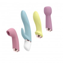 Satisfyer Marvelous Four wibrator z wymiennymi kocwkami