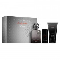 Afnan Supermacy Not Only Intense Ekstrakt perfum 100ml spray + el pod prysznic 150ml + Dezodorant 75ml sztyft
