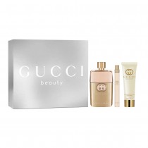 Gucci Guilty Pour Femme Woda perfumowana 90ml spray + Woda perfumowana 10ml spray + Balsam do ciaa 50ml