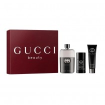 Gucci Guilty Pour Homme Woda toaletowa 90ml spray + Dezodorant 75ml sztyft + el pod prysznic 50ml