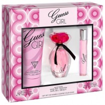 Guess Girl Woda toaletowa 100ml spray + Woda toaletowa 15ml spray + Balsam do ciaa 200ml