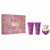 Versace Dylan Purple Pour Femme Woda perfumowana 50ml spray + el pod prysznic 50ml + Balsam do ciaa 50ml