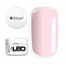 Silcare High Light LED Clear el budujcy French Pink 100g
