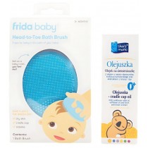 Skarb Matki Olejek na ciemieniuszk 30ml + myjka do usuwania ciemieniuchy