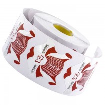 Sunone Szablon do paznokci premium Czerwony 500szt