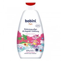 Bobini Fun kolorowy pyn do kapieli i zabawy Rowa Woda 500ml