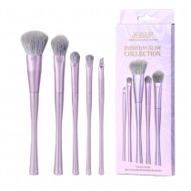 Jessup Luxury Purple Everyday Essentials Brush zestaw pdzli 5pcs T515 5szt