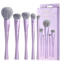 Jessup Luxury Purple Face Makeup Brush zestaw pdzli 5pcs T514 14szt