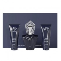 Afnan Turathi Blue Woda perfumowana 90ml spray + el pod prysznic 100ml + Balsam po goleniu 100ml