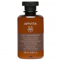 Apivita Oily Dandruff Shampoo Szampon przeciwupieowy do skry przetuszczajcej si z Bia Wierzb i Propolisem 250ml