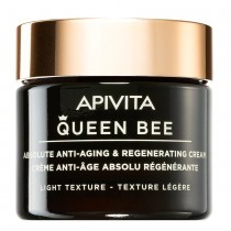 Apivita Queen Bee Absolute Anti Aging & Regenerating Cream regenerujcy krem przeciwzmarszczkowy o lekkiej konsystencji 50ml