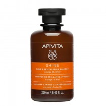Apivita Shine & Revitalizing Shampoo with Orange & Honey szampon nabyszczajcy i rewitalizujcy z Pomaracz i Miodem 250ml