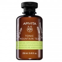 Apivita Tonic Mountain Tea Shower Gel Tonizujcy el pod prysznic z Grsk Herbat i olejkami eterycznymi 250ml