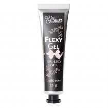 Elisium Flexy Gel el do przeduania paznokci Light Rose 25g