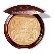 Guerlain Terracotta Luminizer Shimmering Powder rozwietlacz w kompakcie do twarzy Warm Gold 7g