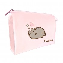 Pusheen Kosmetyczka silikonowa Rowa