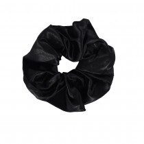 Sister young Lilu satynowa gumka do wosw scrunchie Black