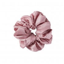 Sister young Lilu satynowa gumka do wosw scrunchie Pink