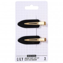 Sister young Lily Makeup Hair Clips klipsy do wosw Black 2szt