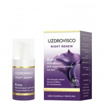 Uzdrovisco Night Renew krem stymulujcy pod oczy i na powieki na noc 15ml