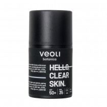 Veoli Botanica Hello Clear Skin szerokopasmowy lekki krem ochronny przeciw fotostarzeniu SPF50+ 50ml