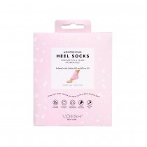 Voesh Moisturizing Heel Socks nawilajce skarpetki do pit z Olejem Jojoba i Oliw z Oliwek Pink 1 para