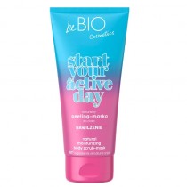 Be Bio Start Your Active Day naturalny peeling-maska do ciaa Nawilenie 200ml