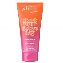 Be Bio Start Your Active Day naturalny peeling-maska do ciaa Odywienie 200ml