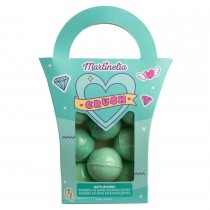 Martinelia Crush kule do kpieli dla dzieci Zielony 8x15g