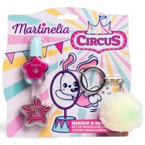 Martinelia Circus zestaw kosmetykw dla dzieci lakier do paznokci 4ml + byszczyk 2g + brelok