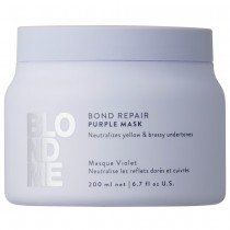 Schwarzkopf Professional BlondMe Bond Repair Purple Mask neutralizujca maska do wosw siwych i blond 200ml