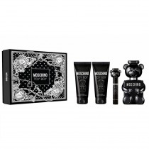 Moschino Toy Boy Woda perfumowana 100ml spray + 10ml spray + el pod prysznic 100ml + Balsam do ciaa 100ml