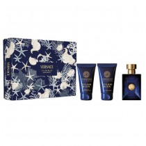 Versace Dylan Blue Woda toaletowa 50ml spray + �el pod prysznic 50ml + Balsam po goleniu 50ml