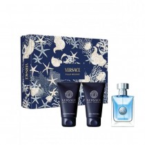 Versace Eros Woda toaletowa 50ml spray + el pod prysznic 50ml + Balsam po goleniu 50ml