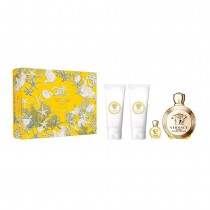 Versace Eros Pour Femme Woda perfumowana 100ml spray + 5ml + el pod prysznic 100ml + Balsam do ciaa 100ml