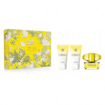 Versace Yellow Diamond Pour Femme Woda toaletowa 50ml spray + el pod prysznic 50ml + Balsam do ciaa 50ml